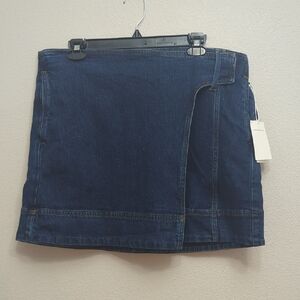 Free Assembly Denim Mini Skirt Size 12 With Pockets